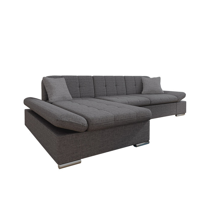 Zipcode Design Ecksofa Pablo mit Bettfunktion & Bewertungen | Wayfair.de
